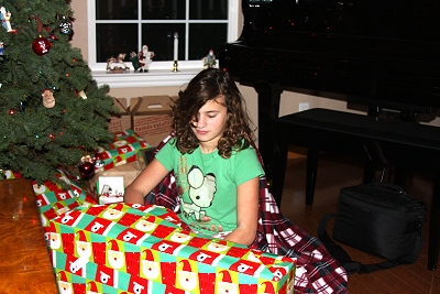 Alyssa at Christmas