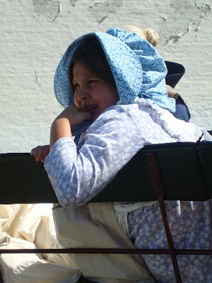 Brynnie as Eliza Williams of the Donner Party