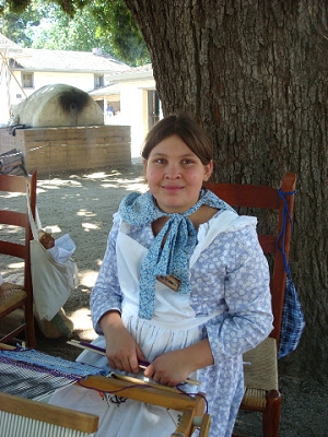 Brynnie as Eliza Williams of the Donner Party